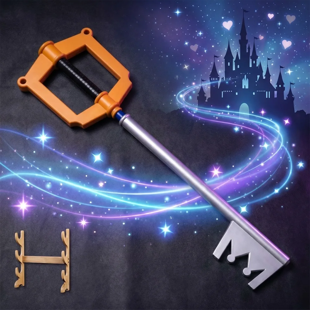 Keyblade Cosplay Prop - سيف كينجدوم هارتس بطول 33 بوصة