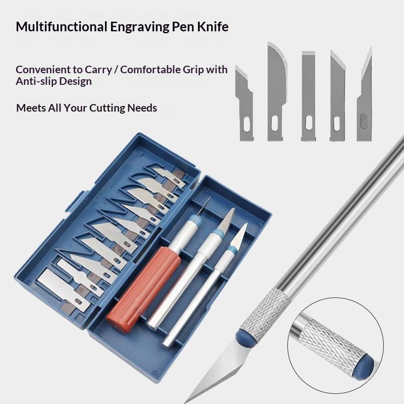 Craft Knife Set - مجموعة سكاكين متعددة الوظائف للنقش والحرف