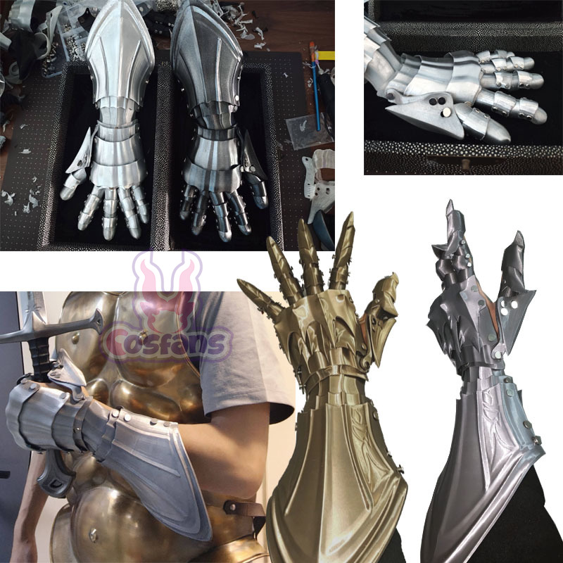 Cosplay Material For Prop - نسخة جديدة من قفازات الفارس المصنوعة