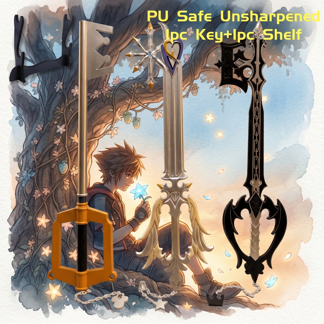 Keyblade Cosplay Prop - سيف كينجدوم هارتس سورا بطول 34
