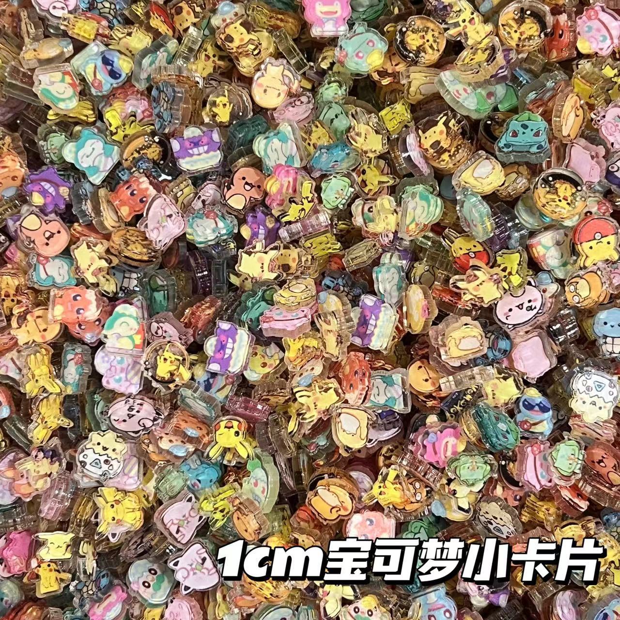 Cosplay Material For Prop - قطع أكريليك صغيرة بوكيمون 1 سم