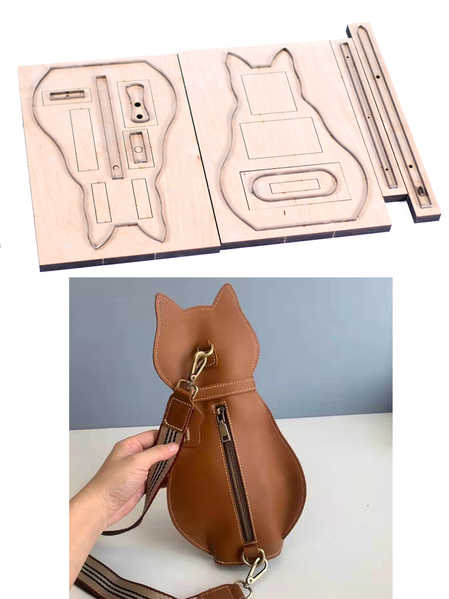 Craft Knife Set - حقيبة صدر على شكل قطة لطيفة