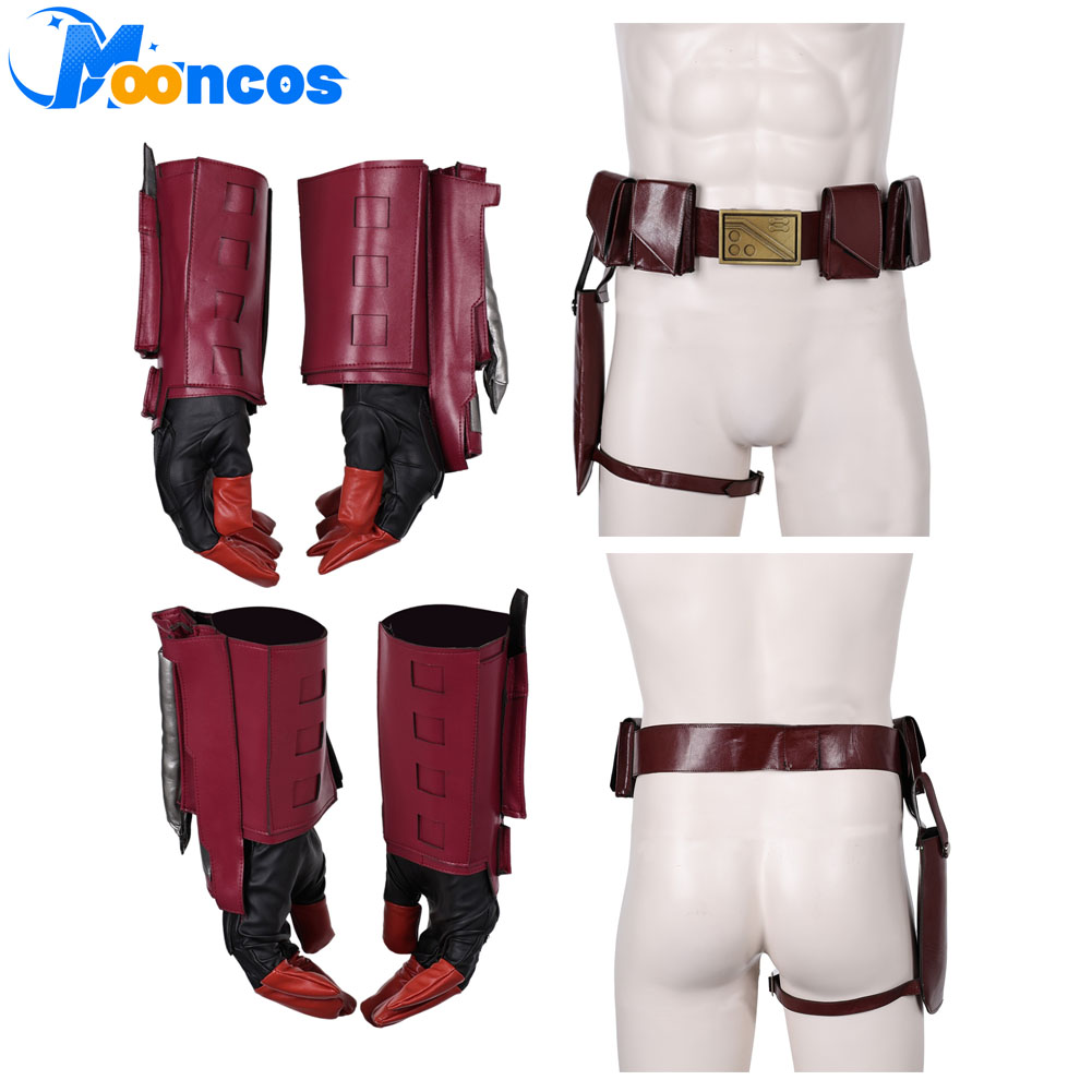 Cosplay Prop Pattern - بوبا تأثيري Fetter حزام قفازات زي