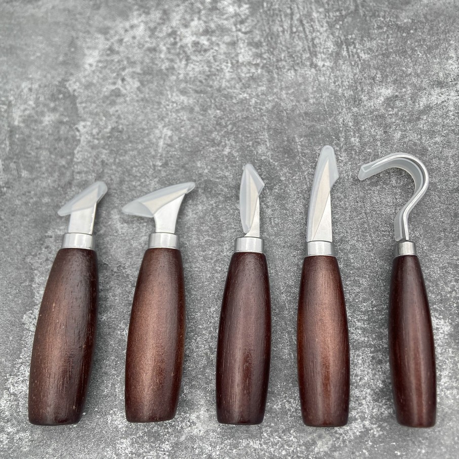 Craft Knife Set - مجموعة أدوات نحت الخشب من 5
