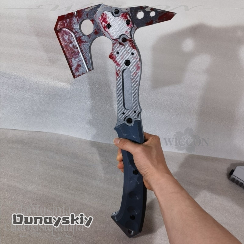 ليون فأس تكتيكي مزيف عالي الجو - مراجعة Cosplay Prop Pattern وسعره