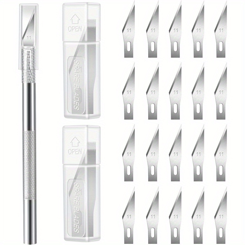 مجموعة سكاكين حرفية تشمل سكين  - مراجعة Craft Knife Set وسعره