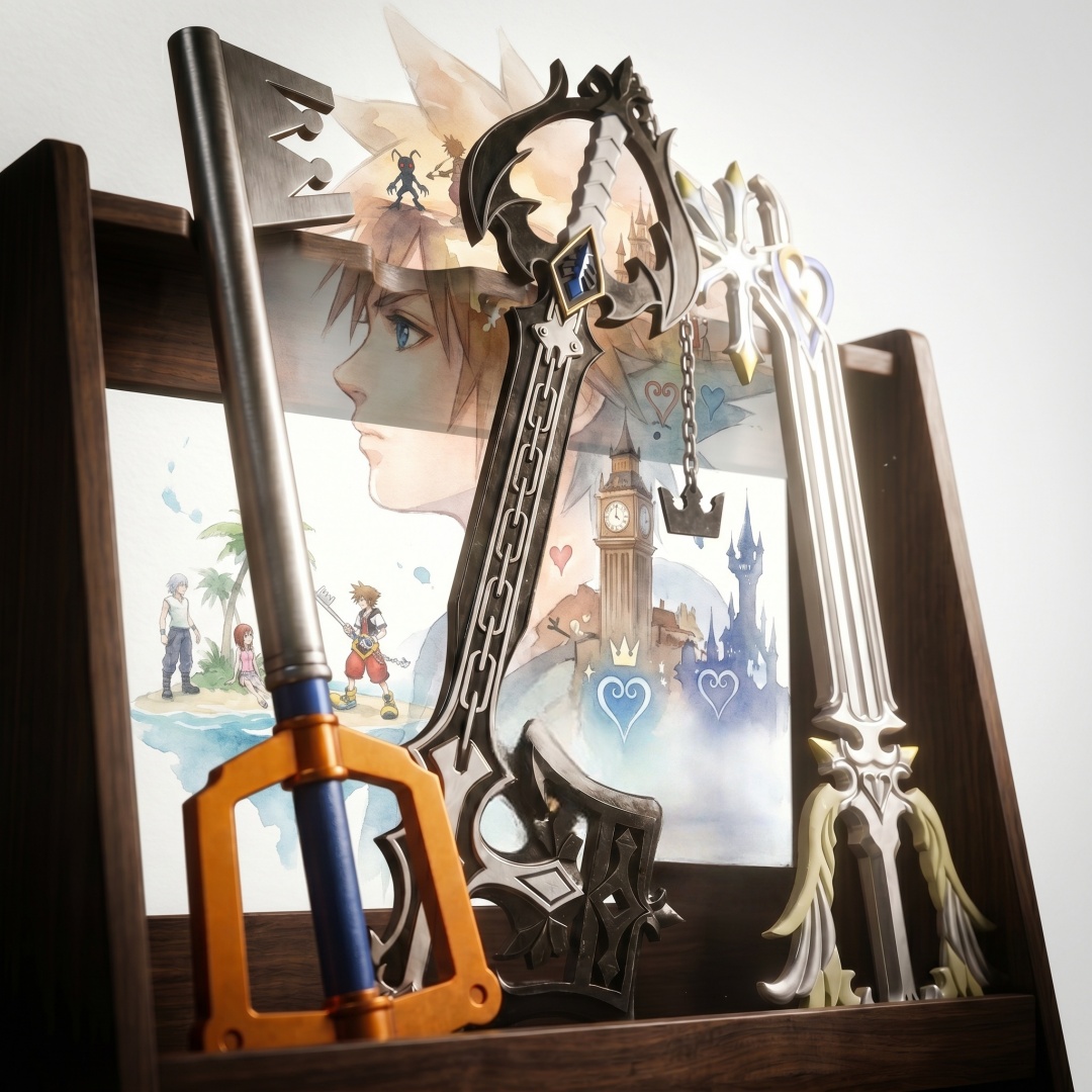 سيف كاتانا سورا من لعبة كينجدو - مراجعة Keyblade Cosplay Prop وسعره