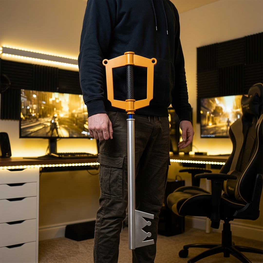 سيف كاتانا سورا من لعبة كينجدو - مراجعة Keyblade Cosplay Prop وسعره
