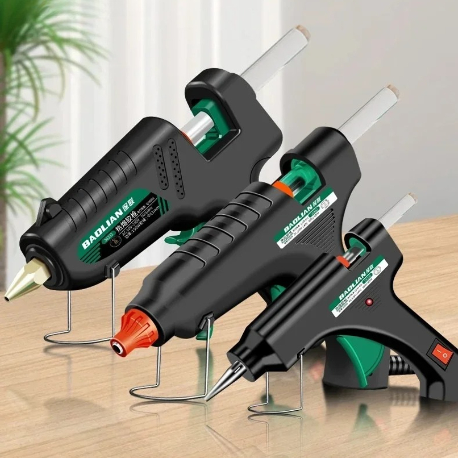 مسدس غراء حراري منزلي مع أعواد - مراجعة Worbla Thermoplastic وسعره