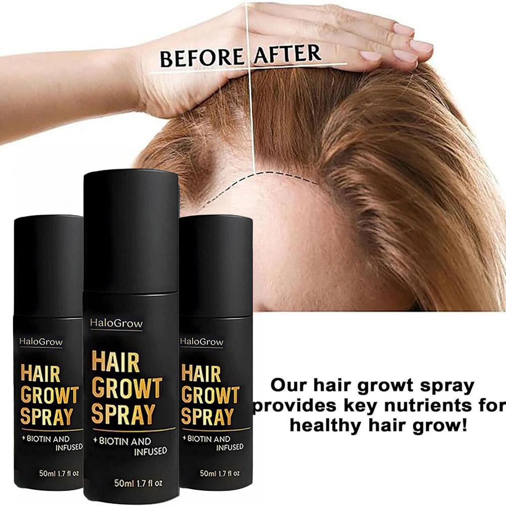 بخاخ طبيعي لنمو الشعر بزيت الز - مراجعة Hair Spray Color وسعره