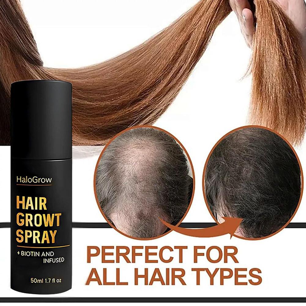 بخاخ طبيعي لنمو الشعر بزيت الز - مراجعة Hair Spray Color وسعره