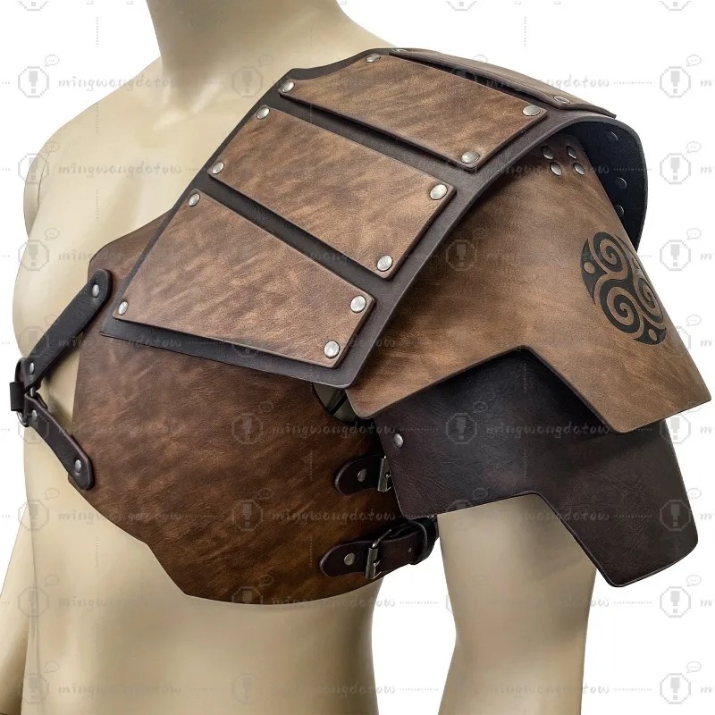 دروع كتف فردية من العصور الوسط - مراجعة Cosplay Props وسعره