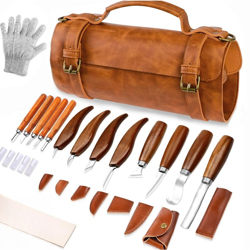 مجموعة أدوات نحت الخشب اليدوية - مراجعة Craft Knife Set وسعره