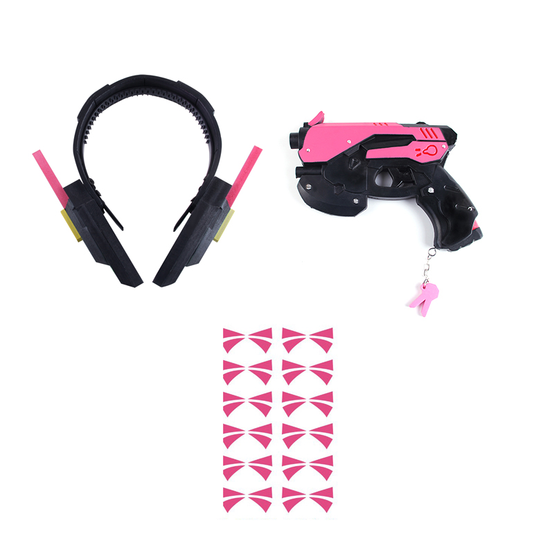 لعبة Overwatch Dva تأثيري ازيا - مراجعة Cosplay Prop Pistol وسعره